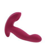 Evolved Come On Over Curved Stimulator with Remote — Burgundy