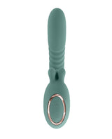 Evolved Thrust into Ecstasy Thrusting Rabbit Vibrator - Mint by Evolved