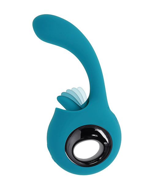 Evolved How Many Licks G-Spot Vibrator, Teal