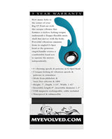 Evolved How Many Licks G-Spot Vibrator, Teal