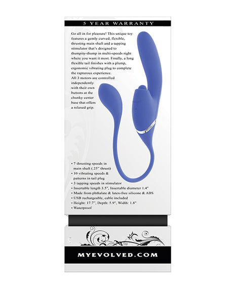Evolved All In Vibe & Tap Triple-Motor Anal Vibrator