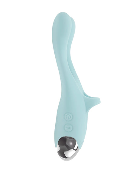 Evolved Couples Therapy Vibrator with Two Antennae — Mint