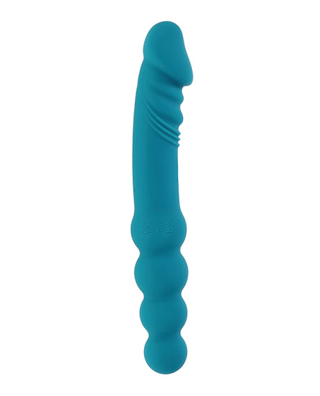 Evolved Flip Flop Dual-Sided Vibrator - Teal by Evolved