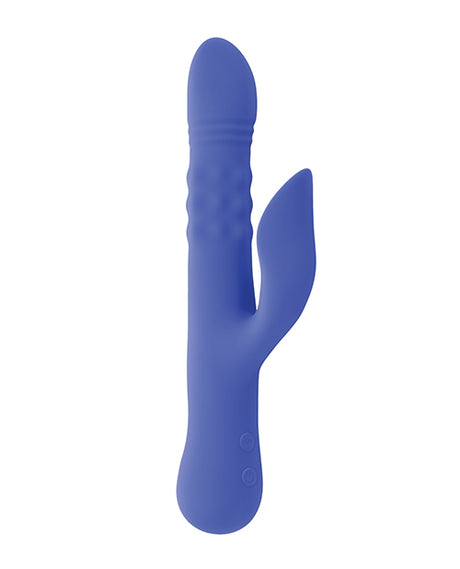 Evolved Pop Goes The O Dual-Action Vibrator — Blue