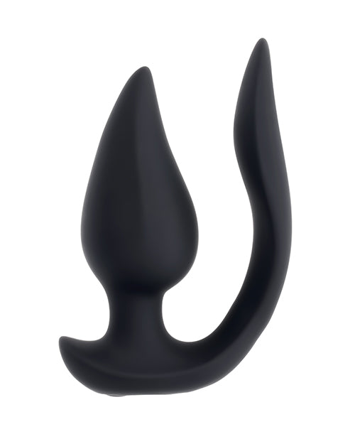 Evolved Genie Dual-Motor Remote Anal Plug — Black