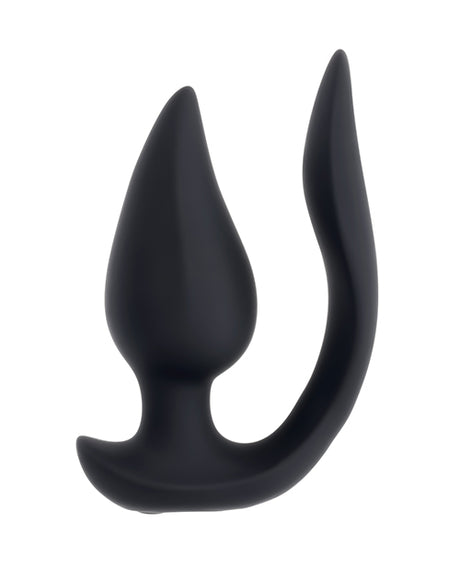 Evolved Genie Dual-Motor Remote Anal Plug — Black