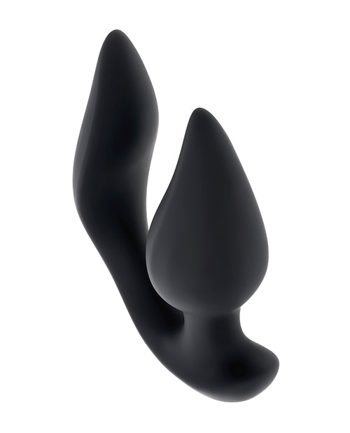 Evolved Genie Dual-Motor Remote Anal Plug — Black