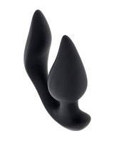 Evolved Genie Dual-Motor Remote Anal Plug — Black