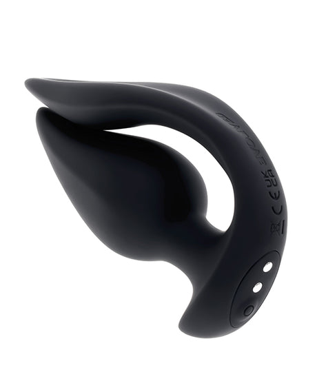 Evolved Genie Dual-Motor Remote Anal Plug — Black