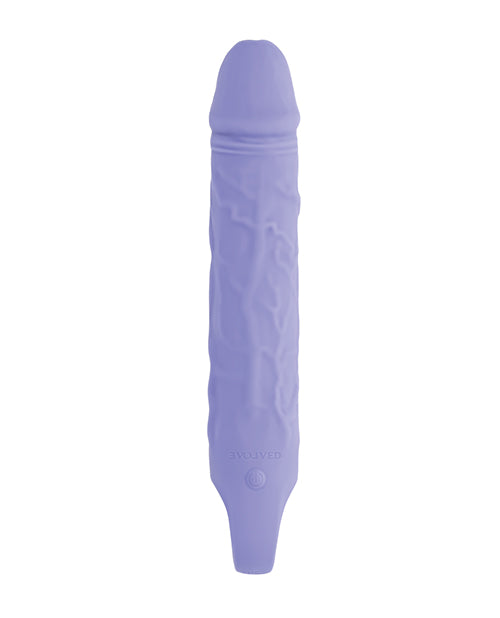 Evolved Fantasy Large 9.5in Vibrator — Purple