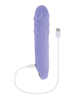 Evolved Fantasy Large 9.5in Vibrator — Purple