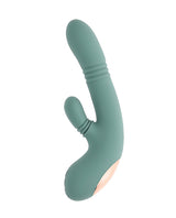 Evolved Rub Me Tender — Mint Thrusting Vibrator