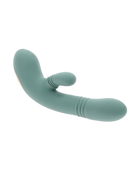 Evolved Rub Me Tender — Mint Thrusting Vibrator