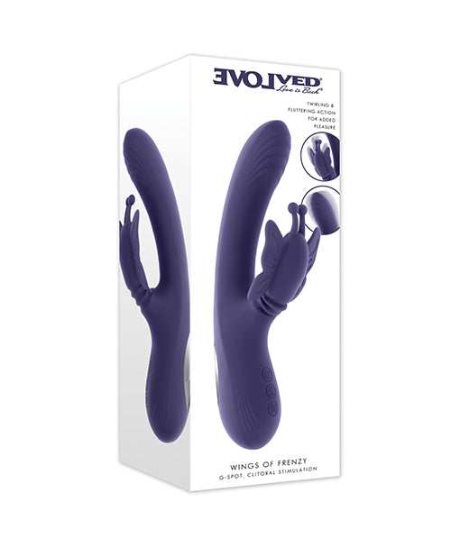 Evolved Wings Of Frenzy - Purple by Evolved