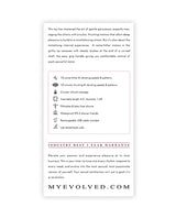 Evolved Gentle Persuasion Vibrator — Curved Burgundy Design