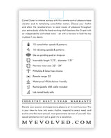 Evolved Come Closer Remote-Control Vibrator — Black