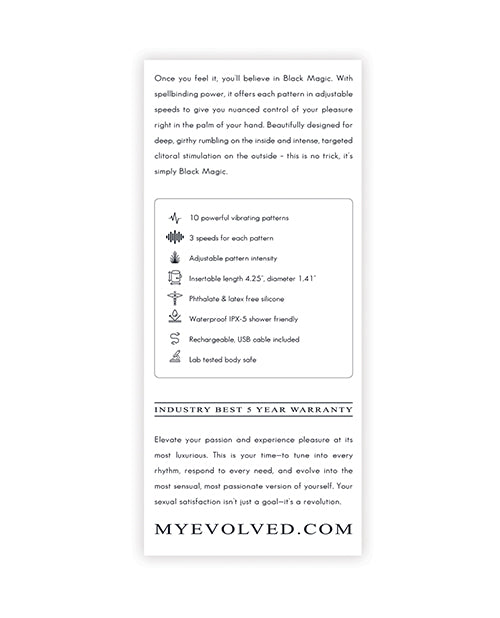 Evolved Black Magic - Black by Evolved