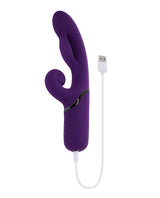 Evolved Pleasure Puff Inflatable Dual-Action Vibrator — Purple