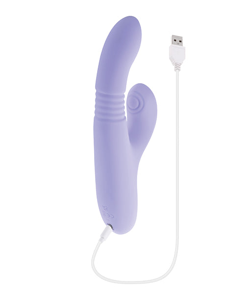 Evolved Pep Talk Thrusting & Vibrating Vibrator — Purple