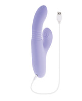 Evolved Pep Talk Thrusting & Vibrating Vibrator — Purple