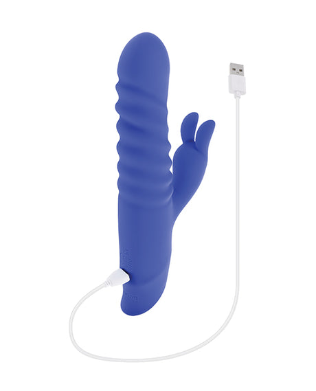 Evolved Knock Knock Blue Dual-Action Rabbit Vibrator
