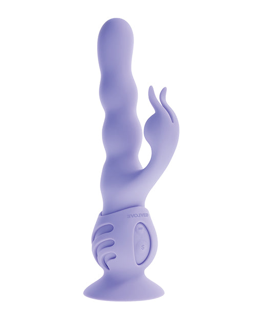 Evolved Wiggly Bunny Rabbit Vibrator — Purple