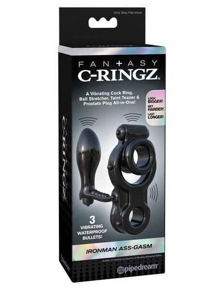 Fantasy C-Ringz Ironman Ass-Gasm by Pipedream