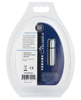Erotic Toy Company Chrome Classics 7-Mode Bullet Vibrator, Silver