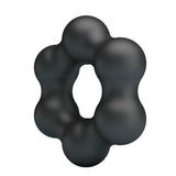 Pretty Love Clauzell Super Soft Silicone Cockring — Black, 60 mm - BI-210352