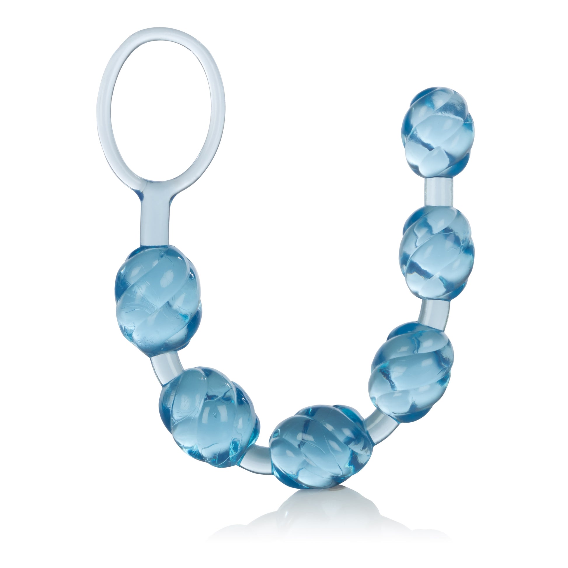 Swirl Pleasure Beads - Blue by CalExotics