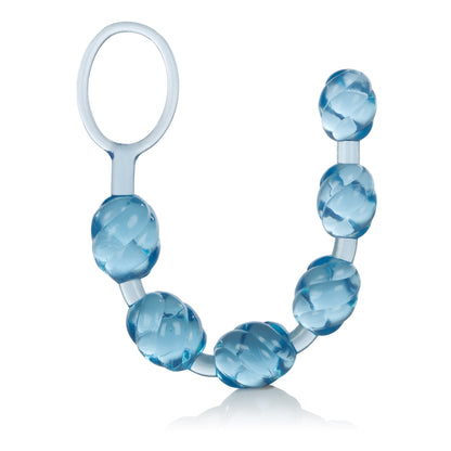 Swirl Pleasure Beads - Blue by CalExotics