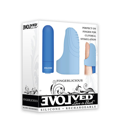 Evolved Novelties Fingerlicious Finger Vibrating Ring — 10 Functions - EN-RS-4500-2