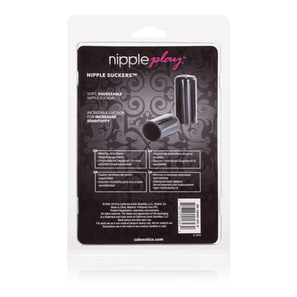 CalExotics Nipple Play Suckers — Soft, Pliable Nipple Teasers - SE2640033