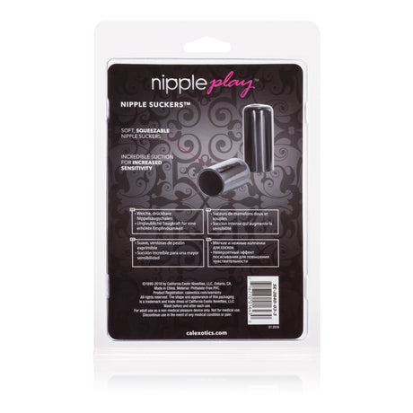 CalExotics Nipple Play Suckers — Soft, Pliable Nipple Teasers - SE2640033