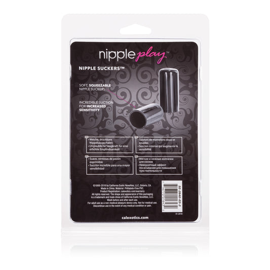 CalExotics Nipple Play Suckers — Soft, Pliable Nipple Teasers - SE2640033