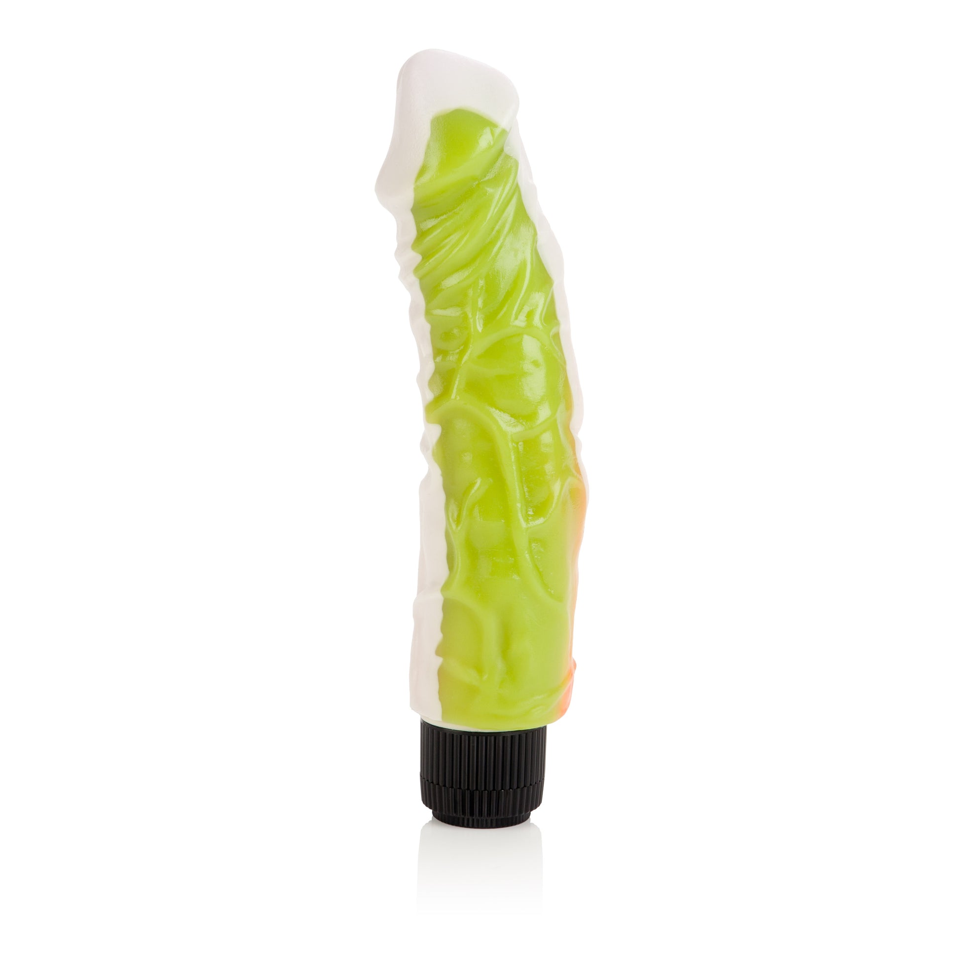 Funky Jelly Vibe 8 Inches - Orange/green by CalExotics