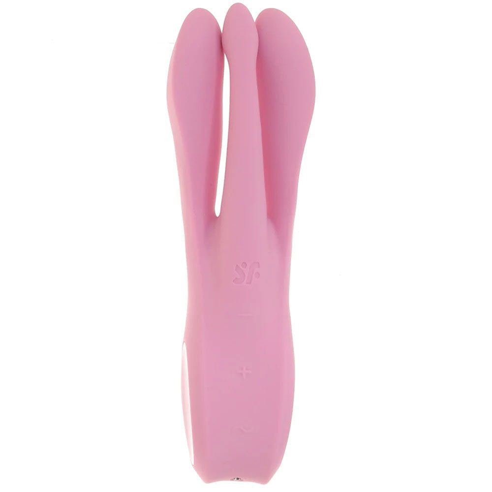 Satisfyer Threesome 1 Vibrator — Pink, Triple-Motor Clitoral Stimulator - SAT-J2018-241-1