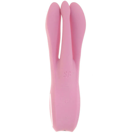 Satisfyer Threesome 1 Vibrator — Pink, Triple-Motor Clitoral Stimulator - SAT-J2018-241-1