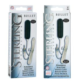Sterling Collection Slimline Velvet-Cote Bullet by CalExotics