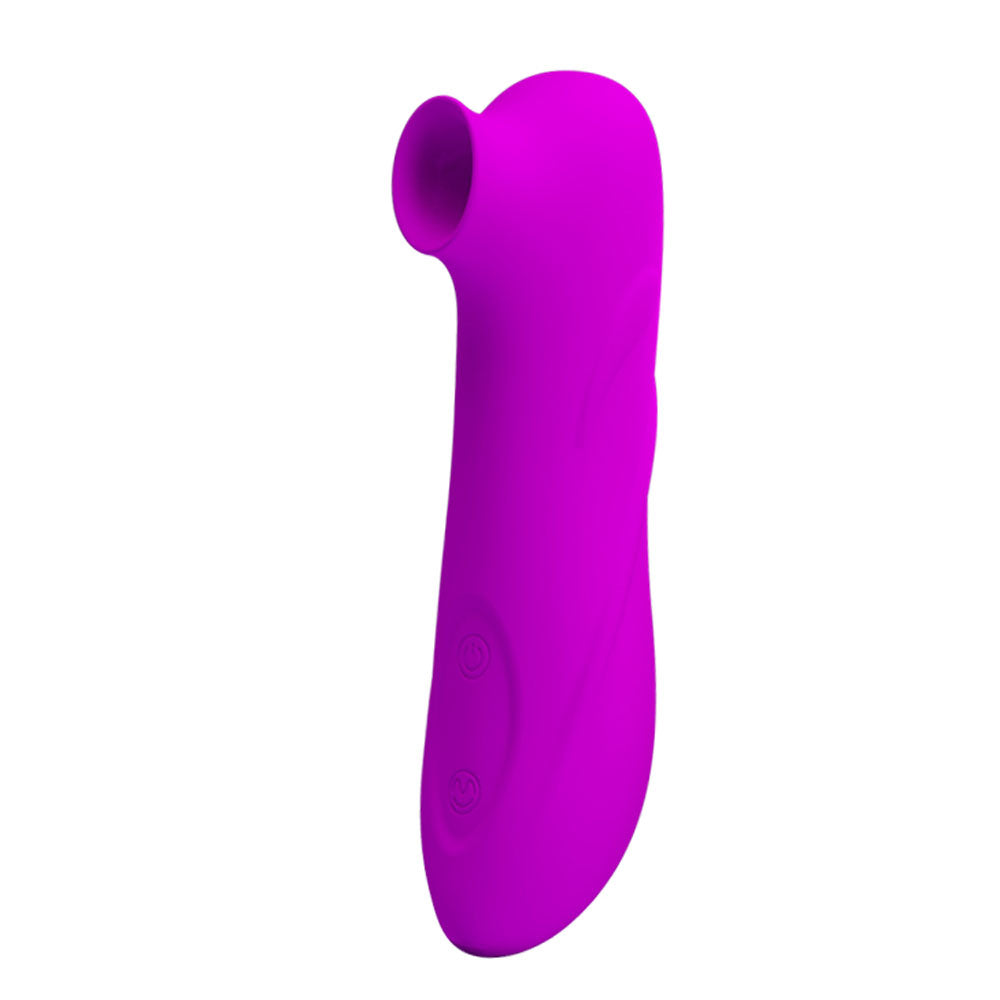 Pretty Love Magic Flute Clitoral Suction Stimulator — 12 Modes, 4.69 in - BI-014452