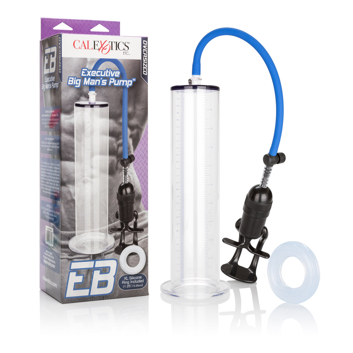 CalExotics Executive Big Man's Pump with XL Silicone Ring - SE1011103