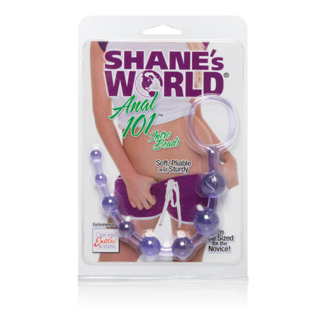 Anal 101 Intro Beads - Purple by CalExotics