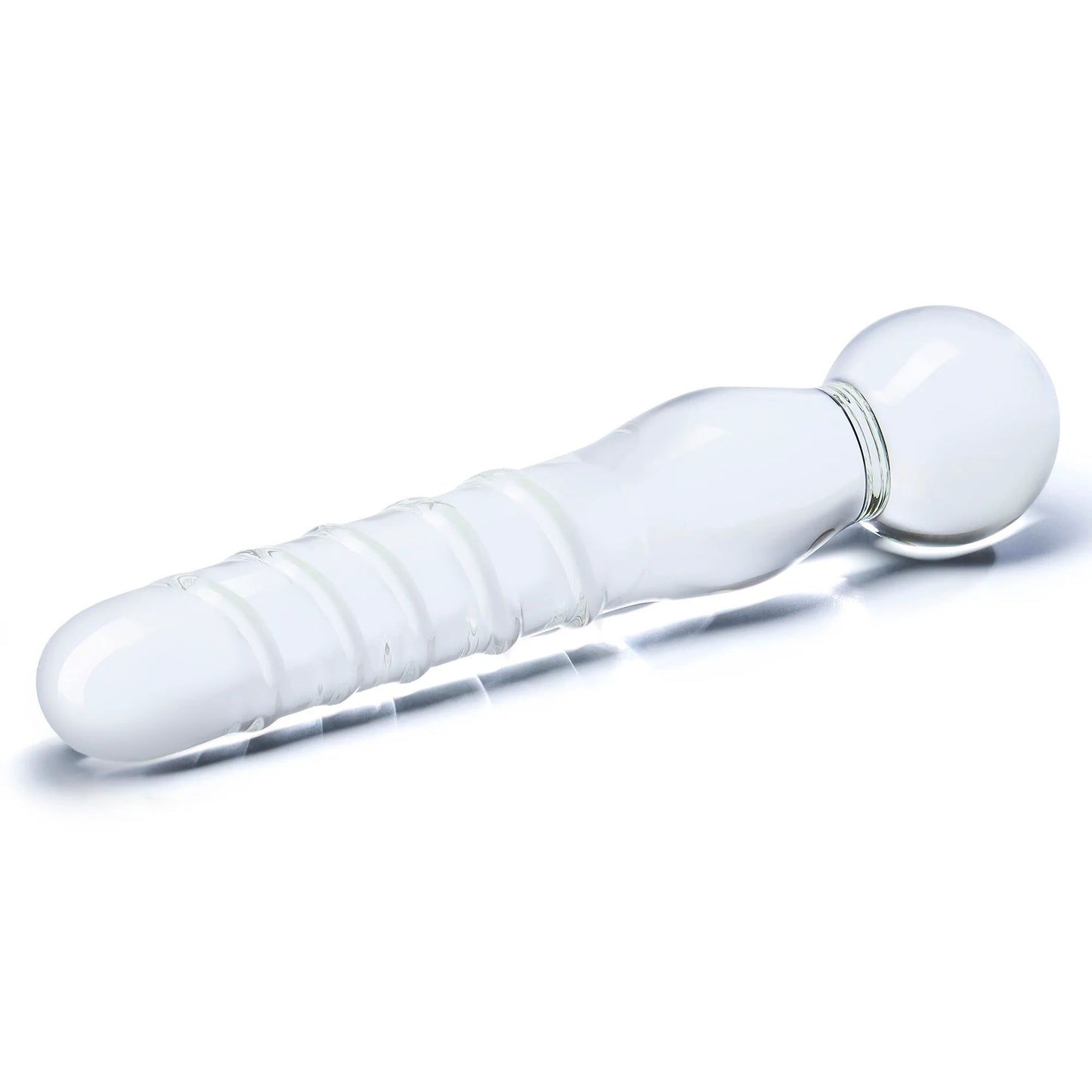Joystick Clear Glass Dildo by Last Lixxx
