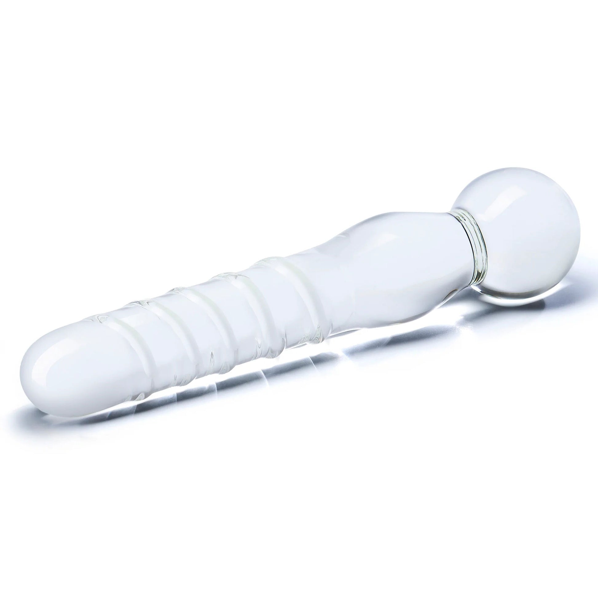 Joystick Clear Glass Dildo by Last Lixxx