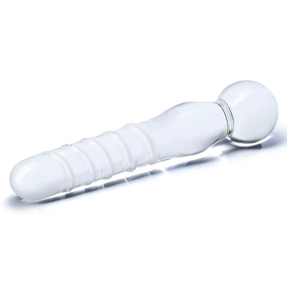 Joystick Clear Glass Dildo by Last Lixxx
