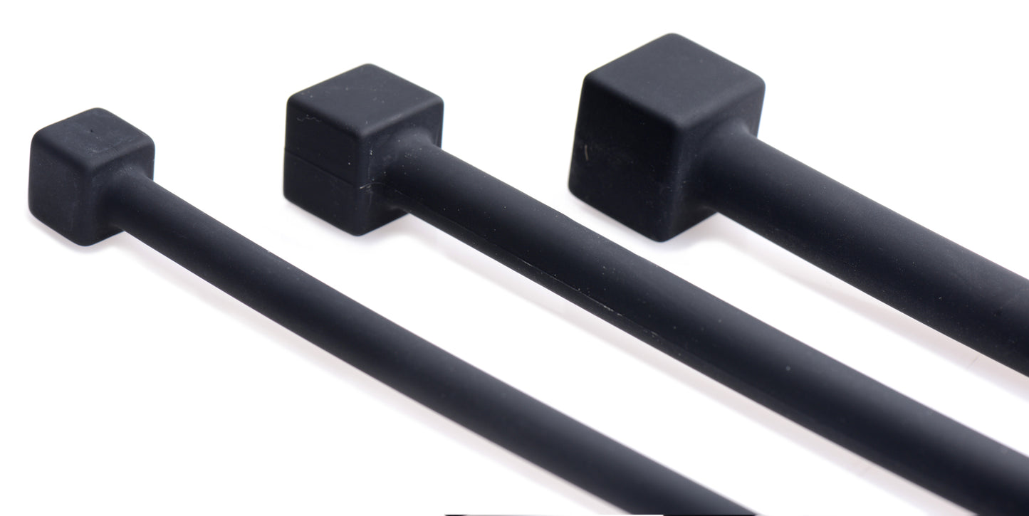 Master Series Bolted Deluxe XL Urethral Sound Set - Black by XR Brands
