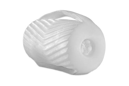 Perfect Fit Male Masturbator With Grips - Clear by Perfect Fit