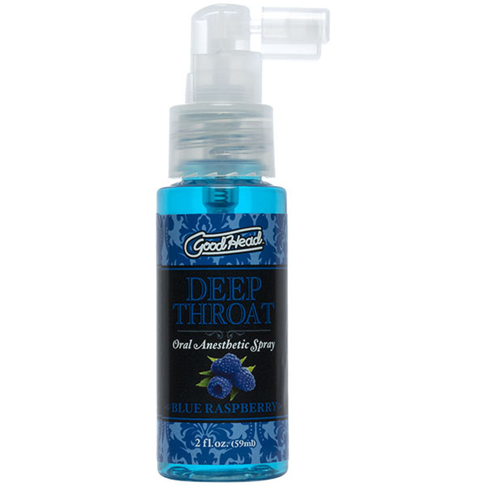 Goodhead - Deep Throat Spray - Blue Raspberry by Doc Johnson