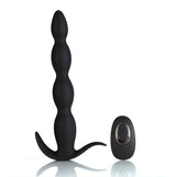 Maia Toys Mason Remote Control Silicone Butt Plug - Black - MTMA109