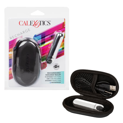 Rechargeable Hideaway Bullet - Silver by CalExotics
